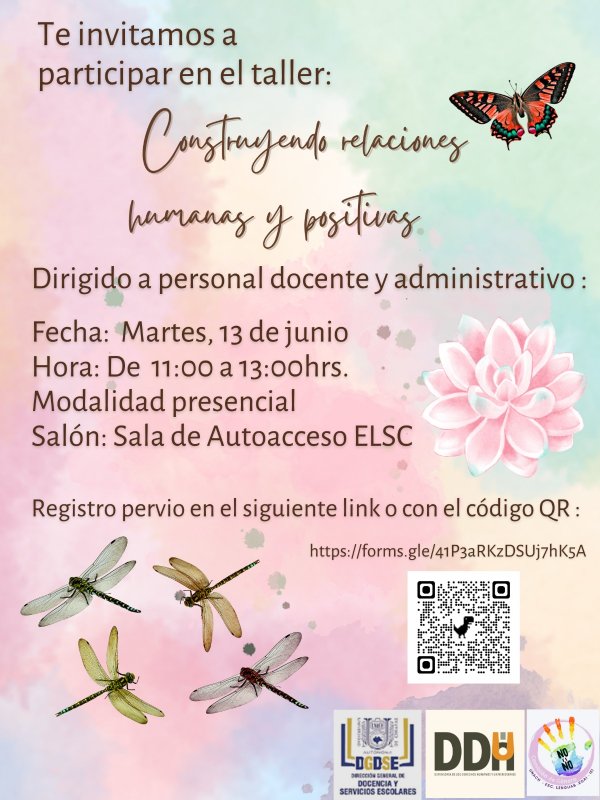 EVENTO DE LA  COORDINACION PARA LA IGUALDAD DE GENERO &quot;CONSTRUYENDO RELACIONES HUMANAS Y POSITIVAS&quot;