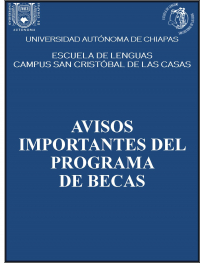 AVISO BECAS